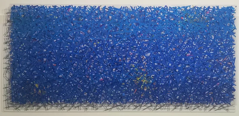 B Journey, Yury Darash, 2024, Painting on acrylic glass