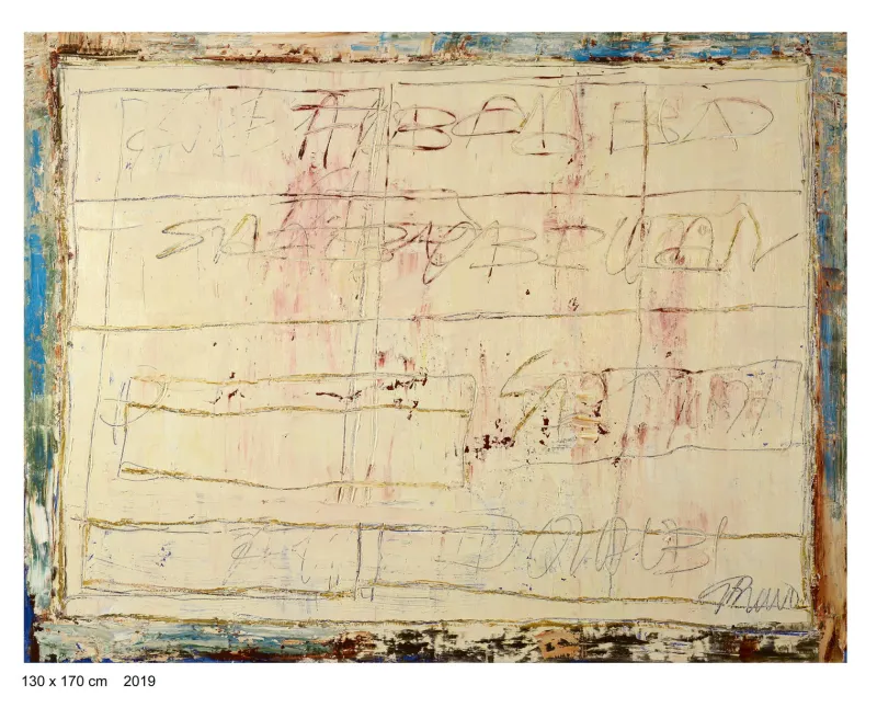Untitled (217-08), González Bravo, 2019, Oil on canvas