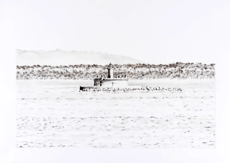 Forte S. Lourenço, Hector Ramsay, 2015, Graphite on paper