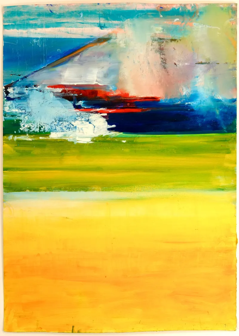 Inverso, Ana Sério, 2019, Oil on paper