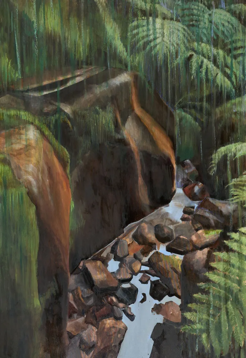 Untitled (304-03), Stefanie Pullin, 2026, Mixed media on canvas