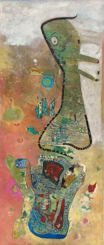 A Figueira de Gaya, Ana Maria, 2018, Oil on canvas
