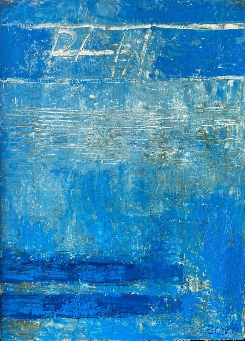Untitled (249-07), González Bravo, 2022, Oil on cardboard