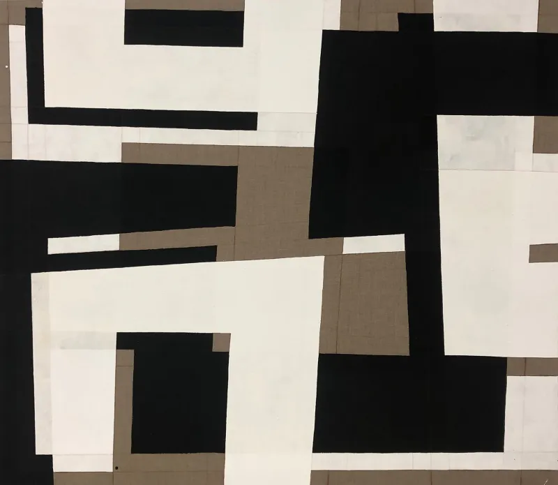 La Frontera de la Inquietud (262-06), Gustavo Mendez-Lizka, 2022, Mixed media on canvas