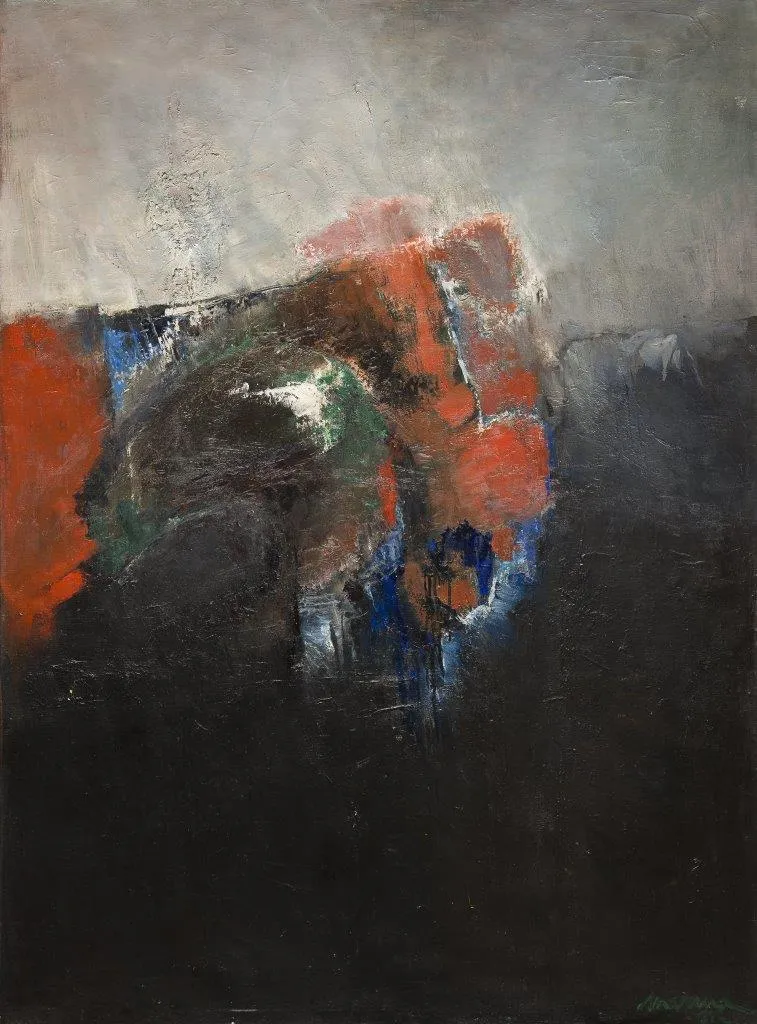 Untitled (173-177), António Charrua, 1962, Oil on canvas