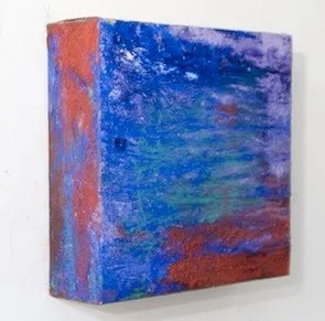 Nocturnal Luminosity, Alberto Reguera, 2007, Mixed media on canvas