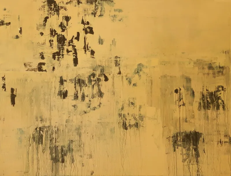 Disparaître, Jean Pierre Porcher, 2020, Acrylic on canvas
