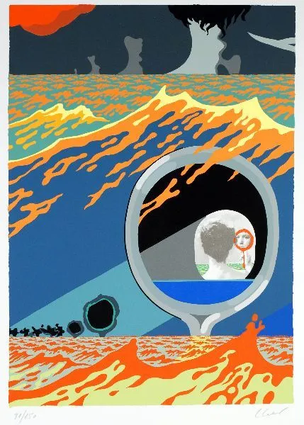 Untitled (screen print), Carlos Calvet, Screenprint