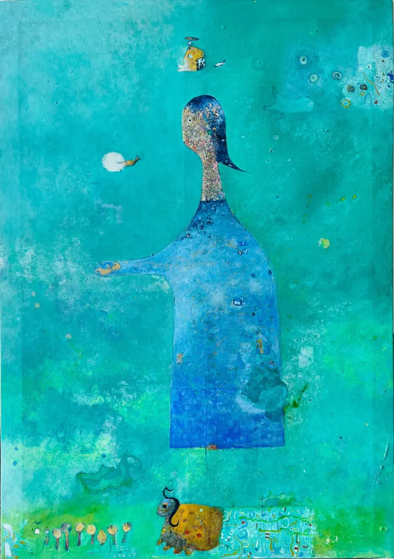 Untitled (290-15), Ana Maria, 2025, Oil on canvas