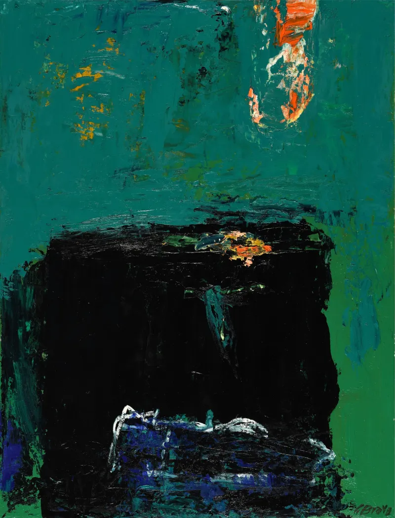 Untitled (283-16), González Bravo, 2023, Oil on canvas