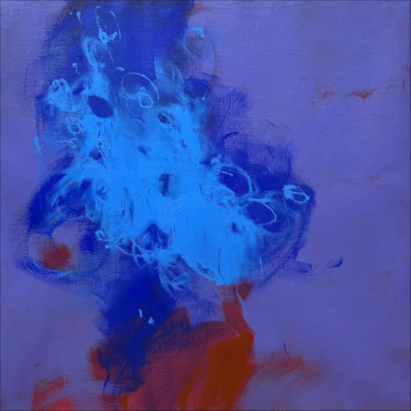 flor-flor #13, Fernando Gaspar, 2023, Oil on canvas