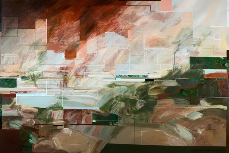 Deep Truth #05, Susana Chasse, 2026, Mixed media on canvas