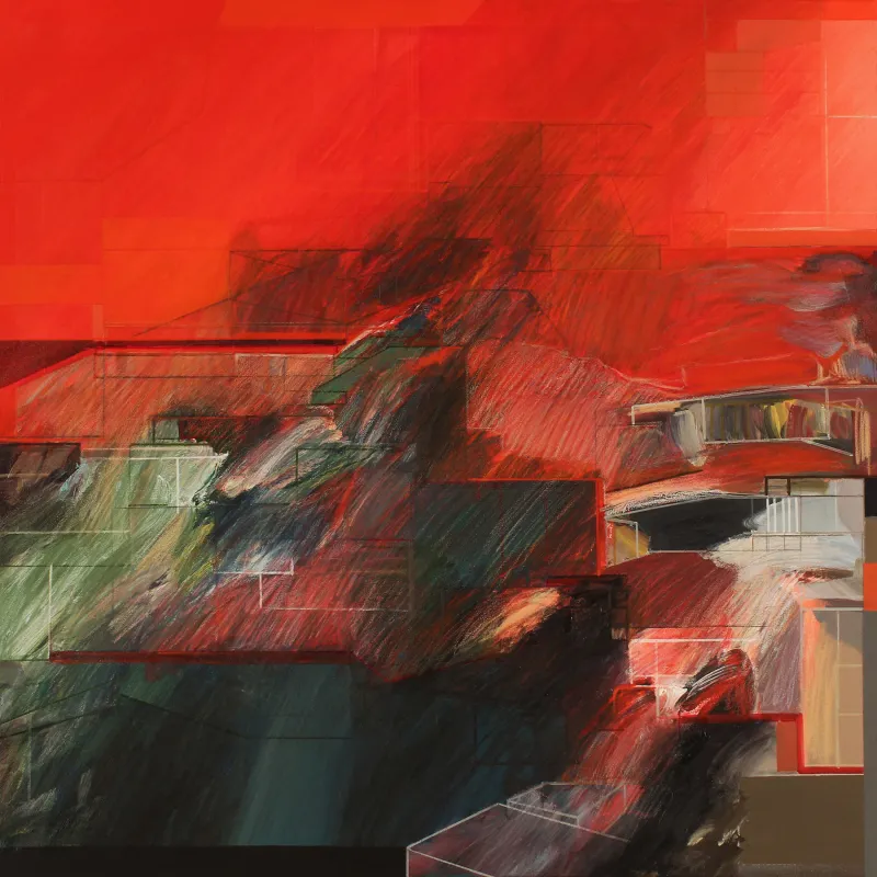 ISNESS #09, Susana Chasse, 2024, Mixed media on MDF