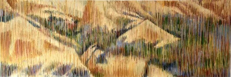 Untitled, Stefanie Pullin, 2021, Mixed media on canvas
