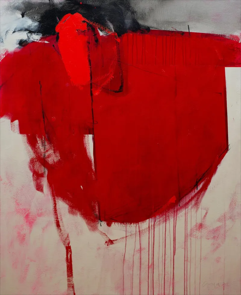 Cada Lugar I, Fernando Gaspar, 2020, Mixed media on canvas