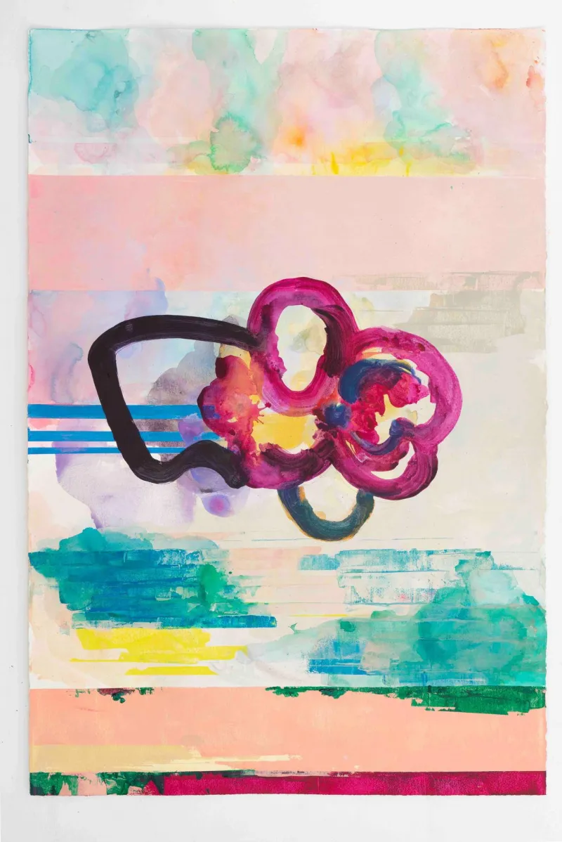 Untitled (296-09), Victor Costa, 2024, Acrylic on paper