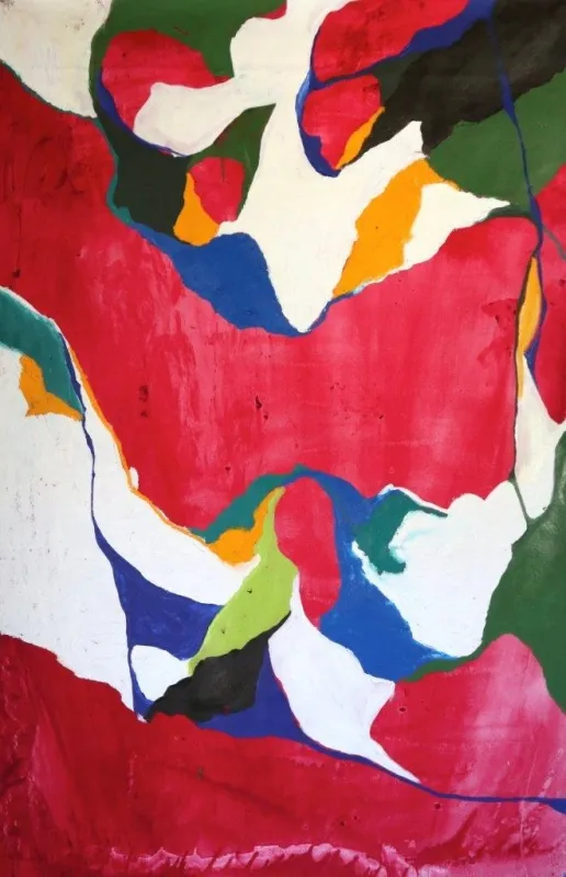 Untitled - série Mapas 22, Carlota Roque Martins, 2020, Oil on canvas