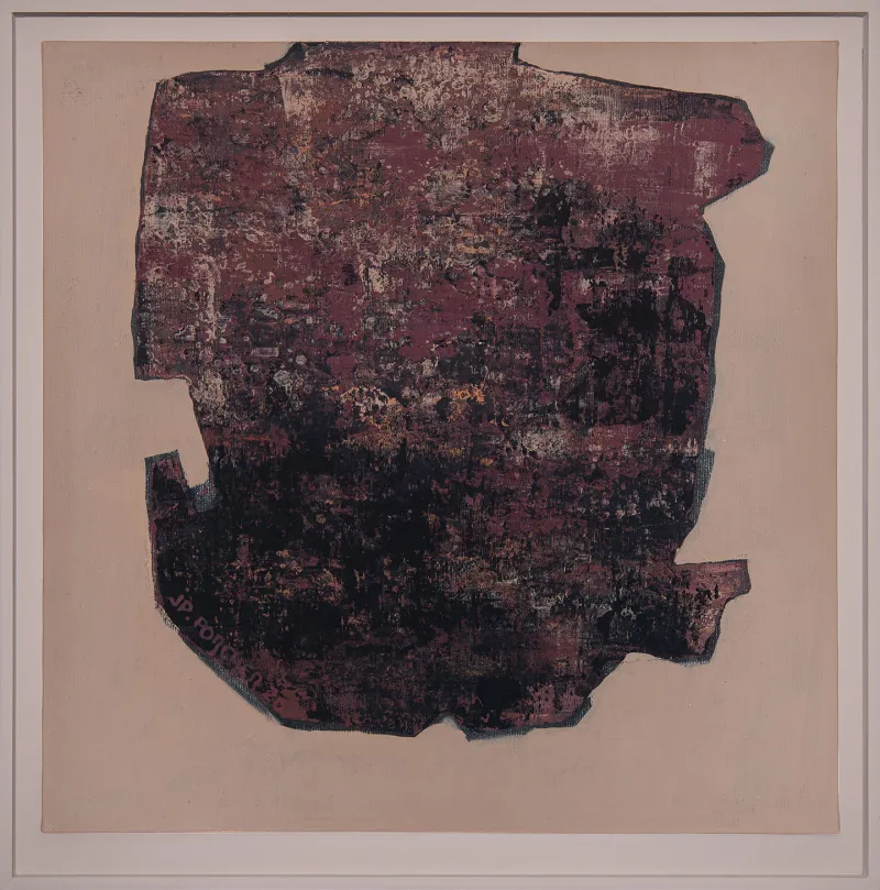 Série 2: Fragment 1, Jean Pierre Porcher, 2026, Acrylic on canvas
