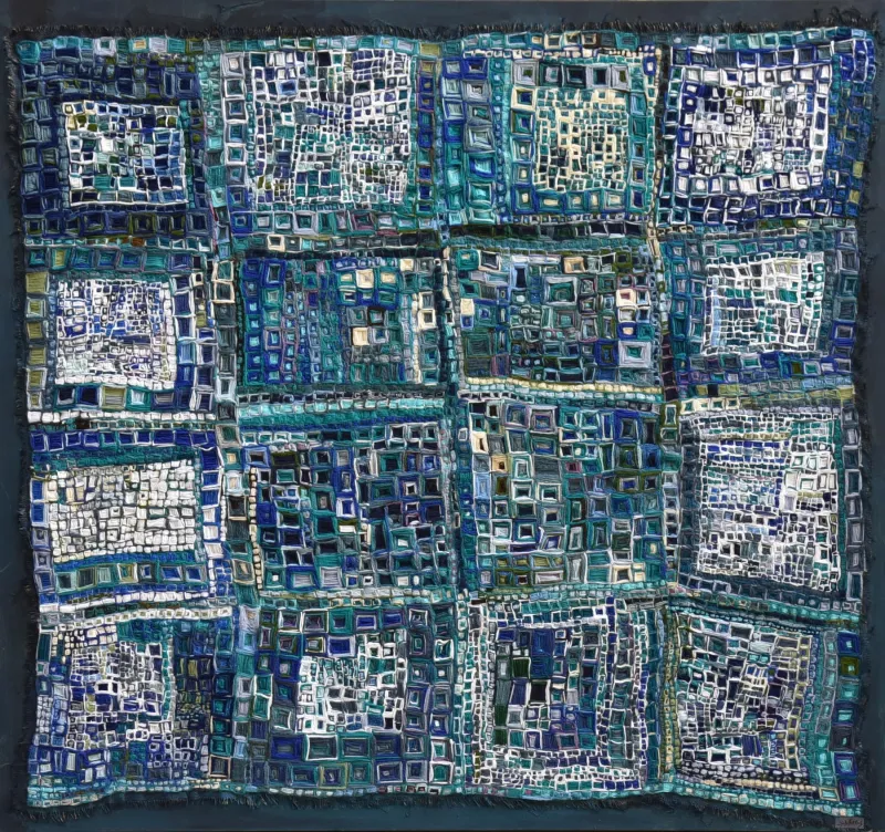 Untitled (280-03), Isabel Torres, 2024, Mixed media on canvas
