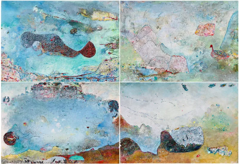 Untitled (290-07-10), Ana Maria, 2024, Oil on canvas