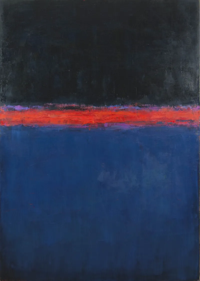 A.P.18-299 (St Anthony's Night), Branislav Mihajlović, 2018, Oil on canvas