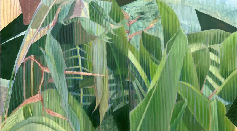 Untitled (261-01), Stefanie Pullin, 2022, Mixed media on canvas