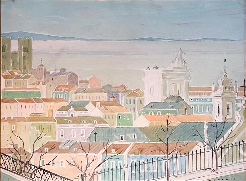 Lisbon, Carlos Botelho, 1971, Oil on canvas