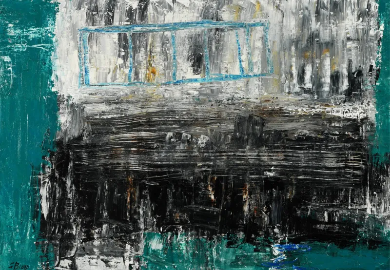 Untitled (283-06), González Bravo, 2024, Oil on canvas