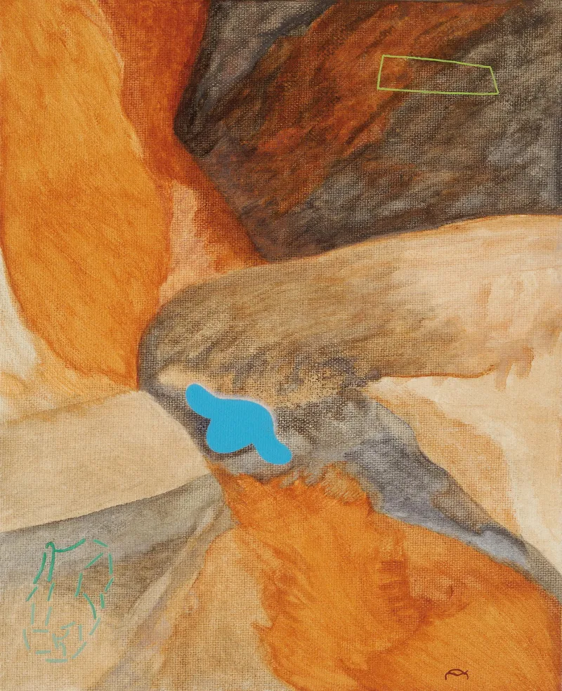 na origem de Vénus, Fala Mariam, 2015, Acrylic on canvas