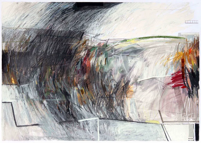 Norma V, Susana Chasse, 2019, Mixed media on paper