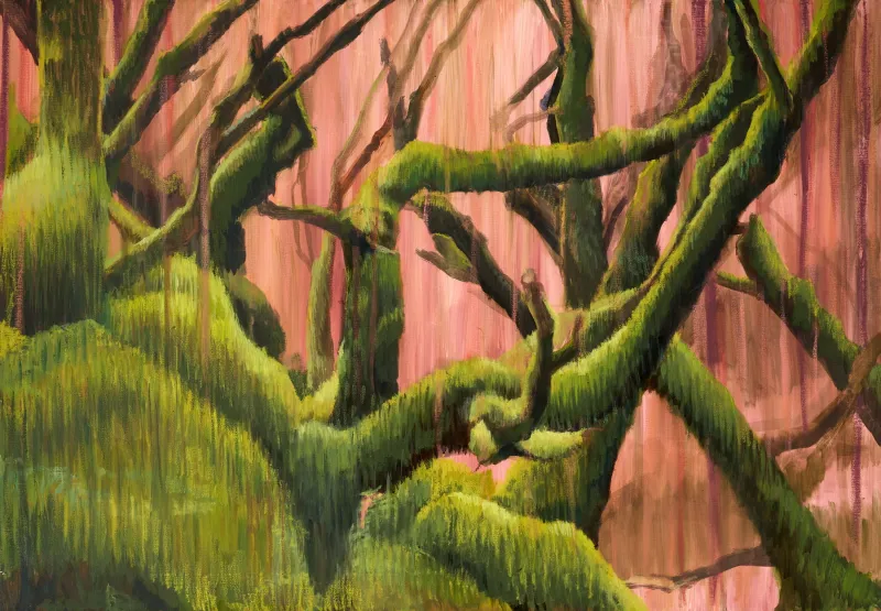 Untitled (304-06), Stefanie Pullin, 2026, Mixed media on canvas