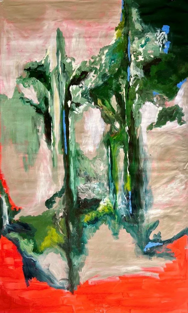Untitled (264-11), Carlota Roque Martins, 2023, Mixed media on canvas