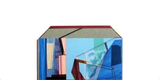 casa de partida #65, Ana Pais Oliveira, 2020, Mixed media on paper