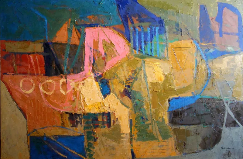 Engenho, Bruno Pedrosa, 2010, Oil on canvas