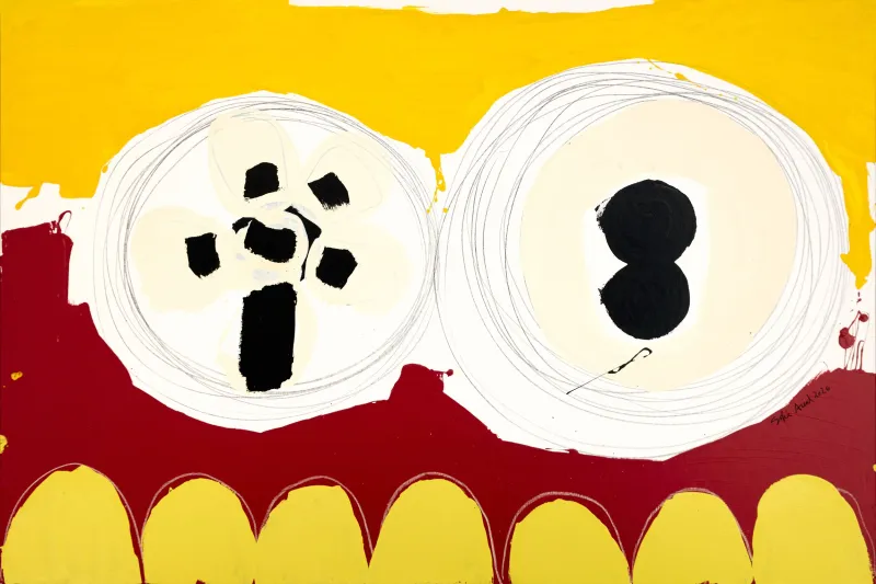 Untitled (299-04), Sofia Areal, 2026, Mixed media on mat board