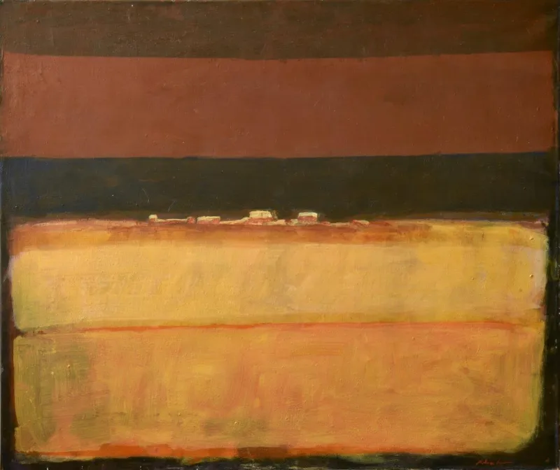 La Vallée (236-04), Rodrigo Ferreira, 2021, Acrylic on canvas