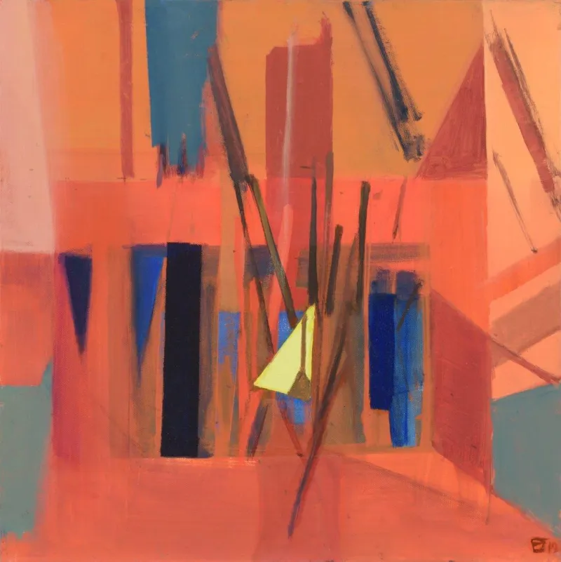 Off-image, Deolinda Fonseca, 2019, Oil on canvas