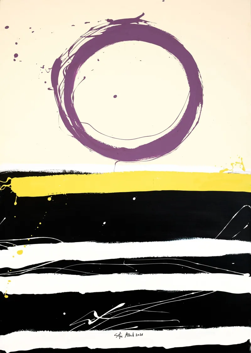 Untitled (299-06), Sofia Areal, 2026, Mixed media on mat board