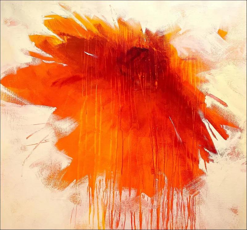 flor-flor #47, Fernando Gaspar, 2024, Acrylic on canvas