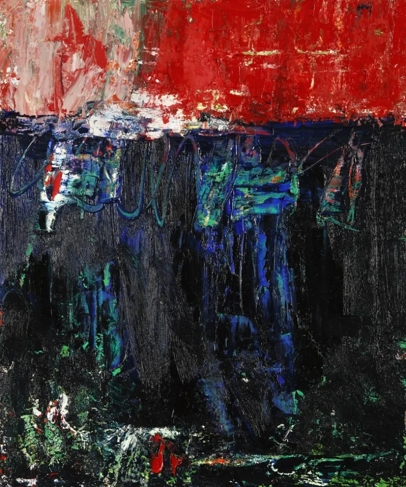 Untitled (283-26), González Bravo, 2024, Oil on canvas