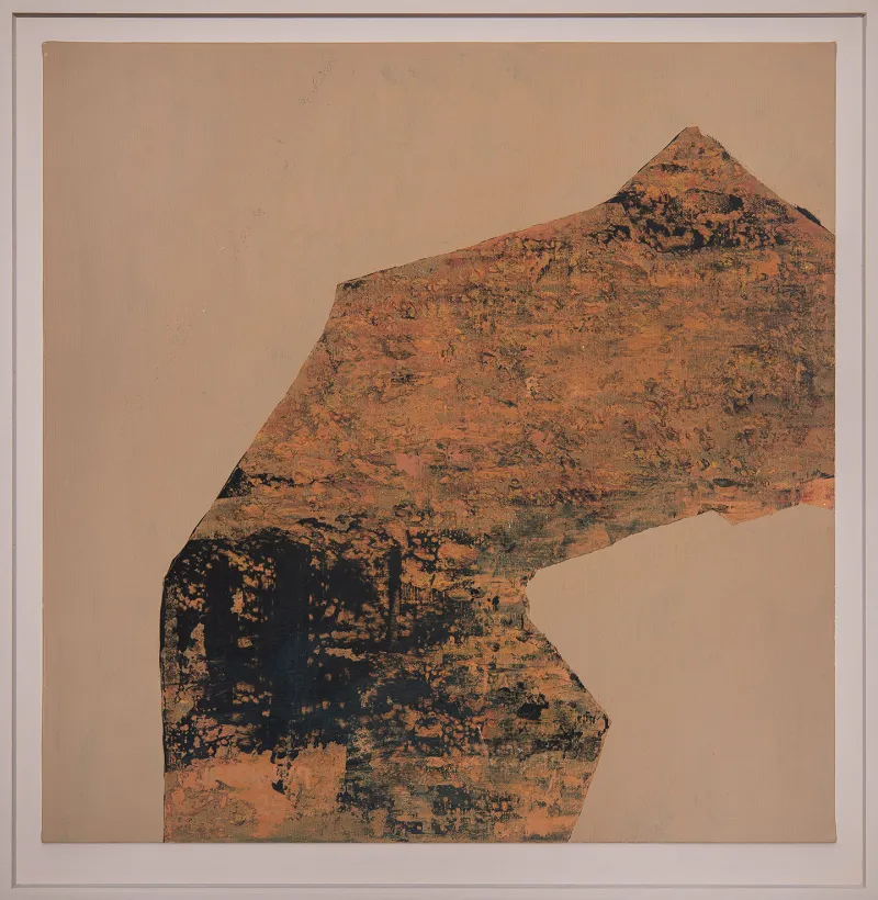 Série 2: Fragment 6, Jean Pierre Porcher, 2026, Acrylic on canvas