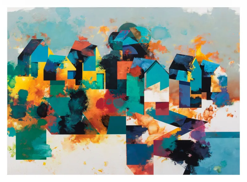 Lugares Impolutos, Gil Maia, 2026, Oil on canvas