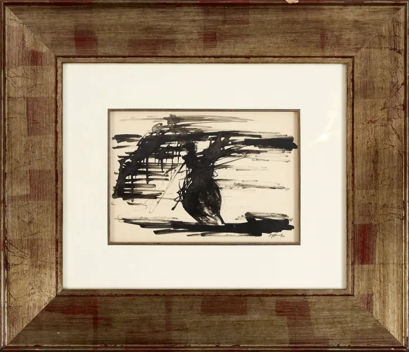 Untitled (300-22), Moita Macedo, India ink on paper