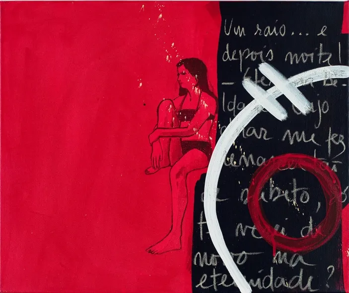 Untitled (September series 2.1-2.6), Cristina Guise, 2013, Acrylic on canvas