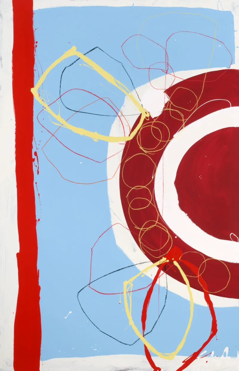 Untitled (299-01), Sofia Areal, 2013, Mixed media on canvas