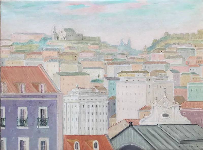 Lisbon, Carlos Botelho, 1970, Oil on canvas