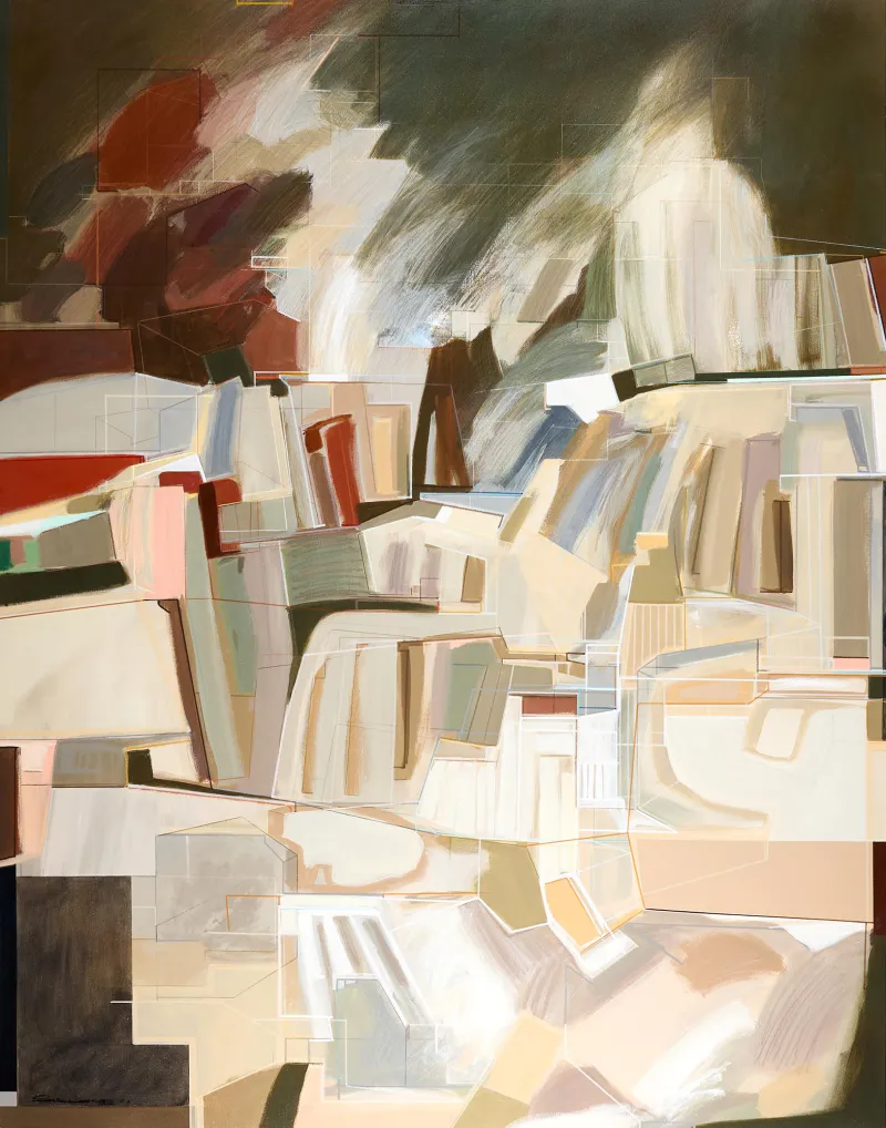 Deep Truth #03, Susana Chasse, 2026, Mixed media on canvas