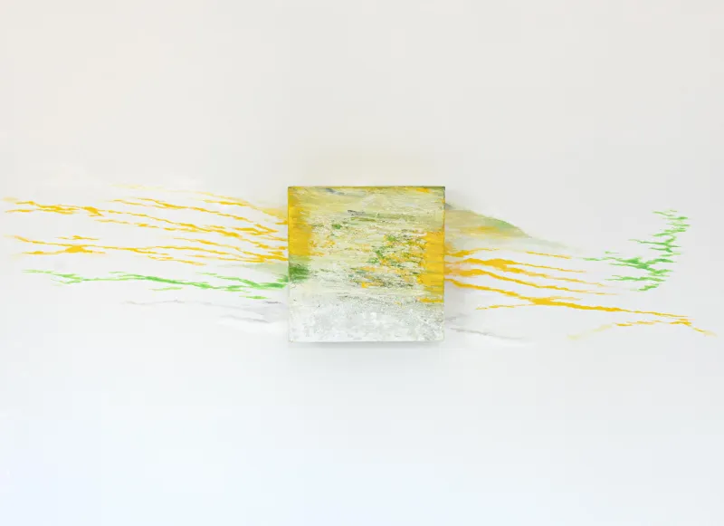 Una Mañana Clara de Invierno, Alberto Reguera, 2021, Mixed media on canvas