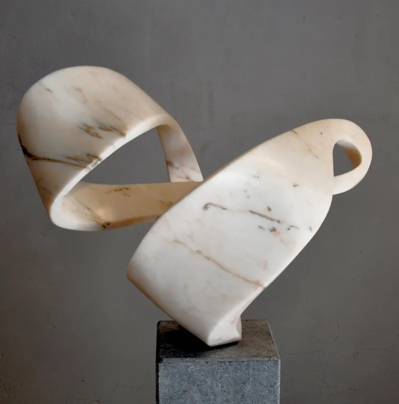 Silent Mind, Georg Scheele, 2017, Marble