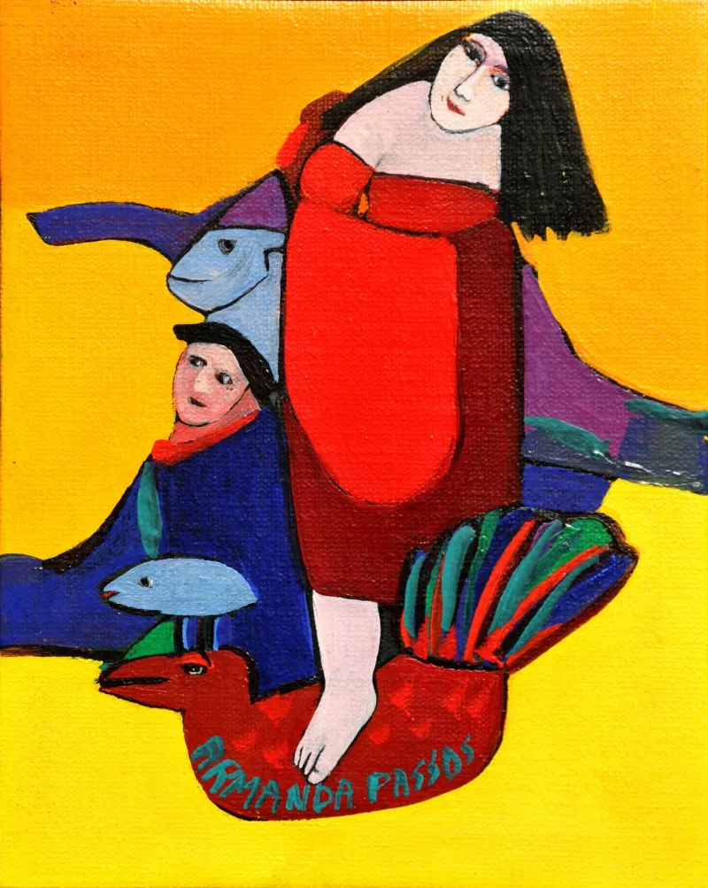 Untitled (118-05), Armanda Passos, 2012, Oil on canvas